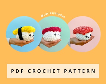 Sushi Crochet Pattern
