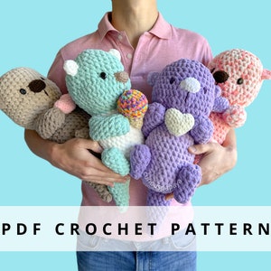 Giant Otter Crochet Pattern