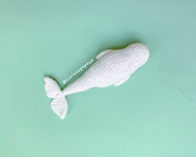 Beluga Whale Crochet Pattern image 7