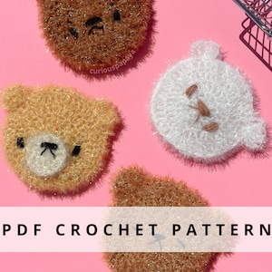 Bear Scrubby Crochet Pattern