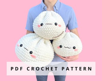 Giant Bao Crochet Pattern