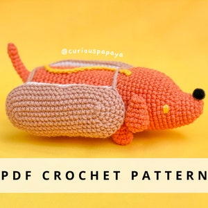 Weiner Dog Crochet Pattern