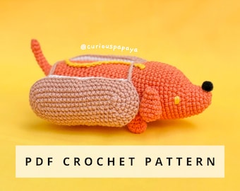 Weiner Dog Crochet Pattern