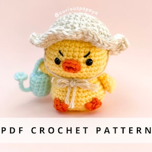 Gertrude the Grumpy Chick Crochet Pattern