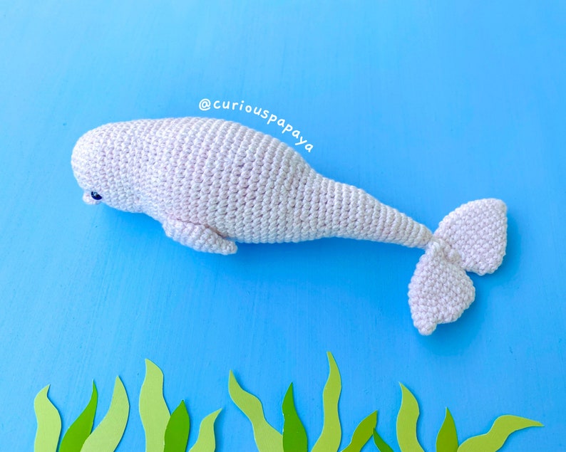 Beluga Whale Crochet Pattern image 6