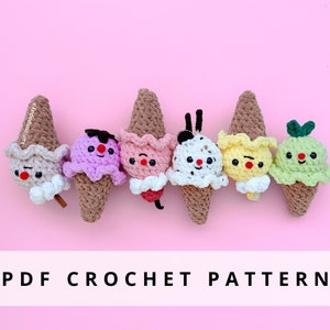 Ice Cream Crochet Pattern