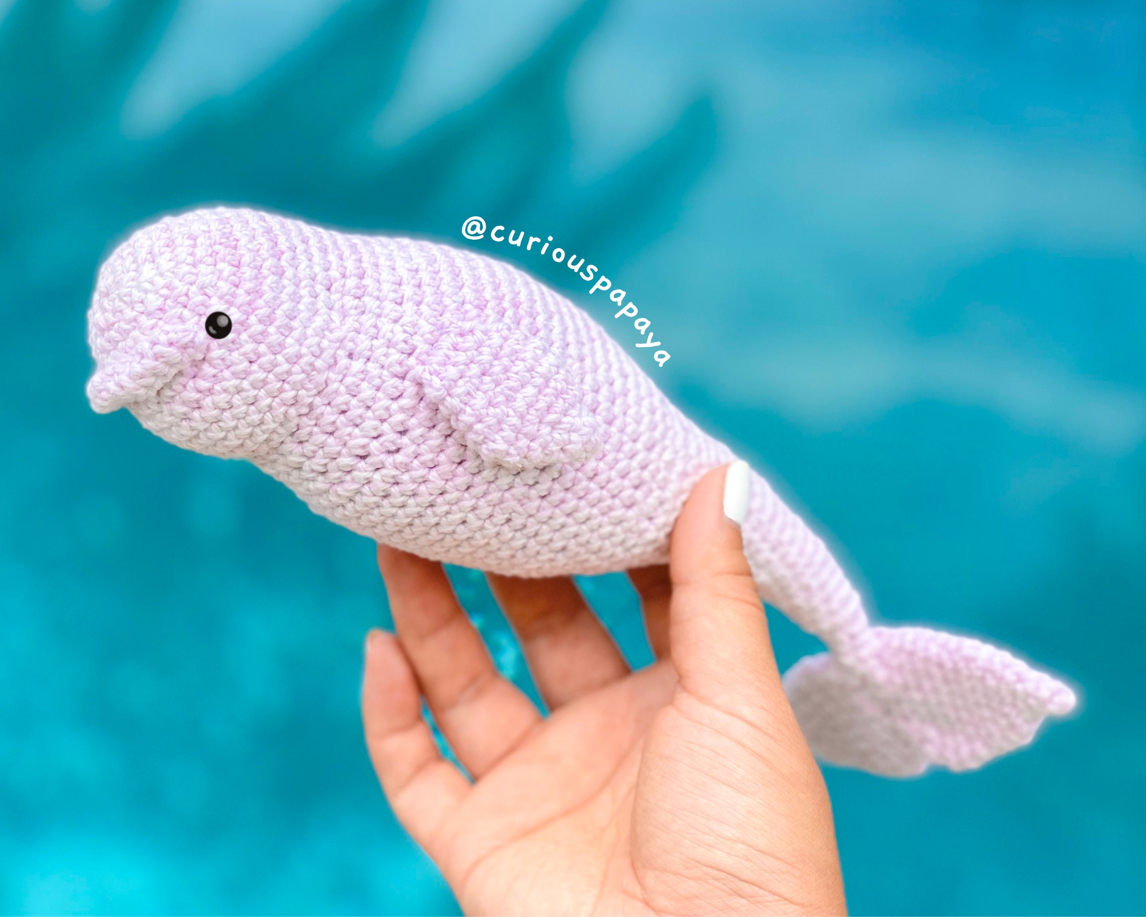 Beluga Whale Crochet Pattern Etsy UK