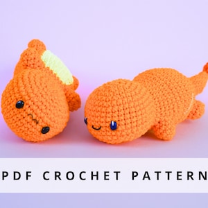 Charmander (Chubmander) Crochet Pattern