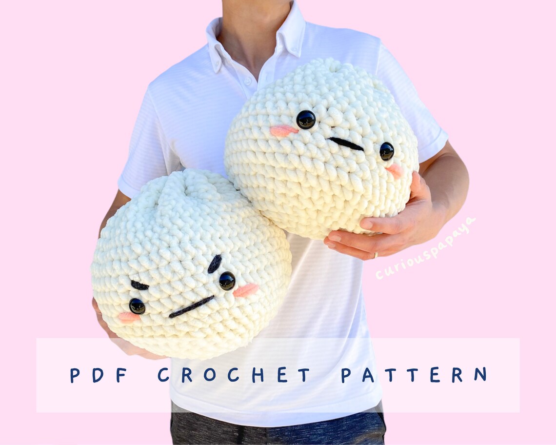 Giant Bao Crochet Pattern Etsy