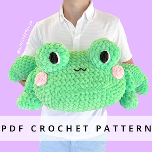 Giant Frog Crochet Pattern