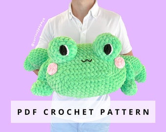 Giant Frog Crochet Pattern