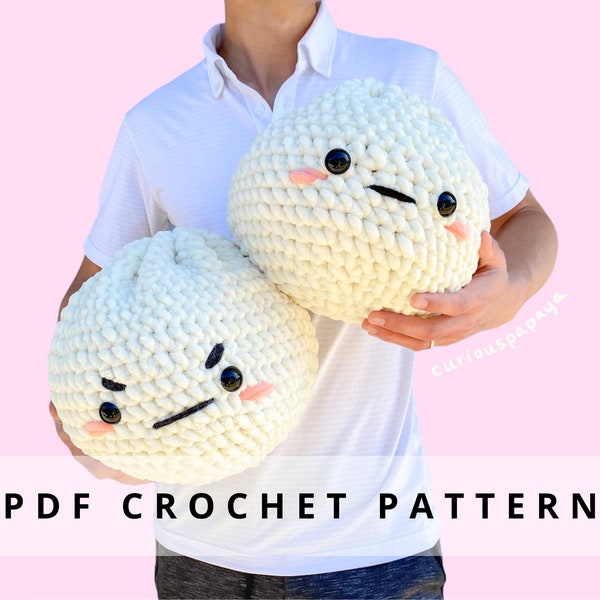 Giant Bao Crochet Pattern