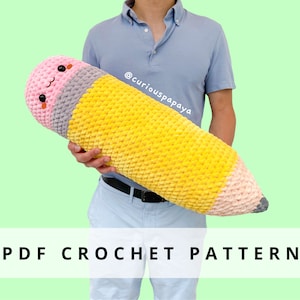 Giant Pencil Crochet Pattern