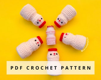 Yogurt Drink Crochet Pattern