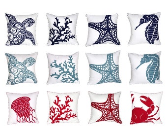 ocean themed pillows