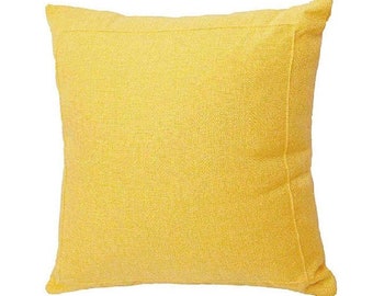 Yellow Throw Pillow Cover, Yellow Throw Pillows, Yellow Cushion Cover, Yellow Accent Pillow, Yellow Pillow Covers, Yellow Pillows