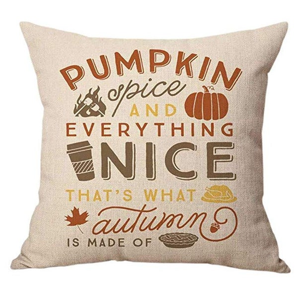 Fall Pillow Cover Etsy