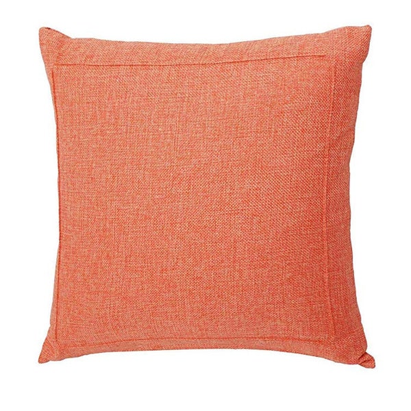 Orange Accent Pillow Etsy