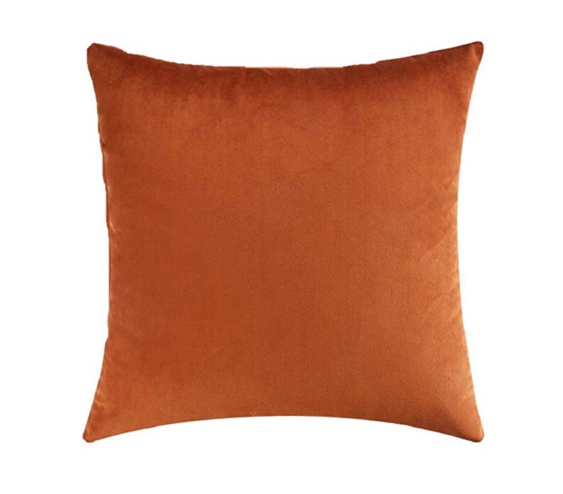 Earth Tone Velvet Pillow Covers Velvet Throw Pillows Etsy