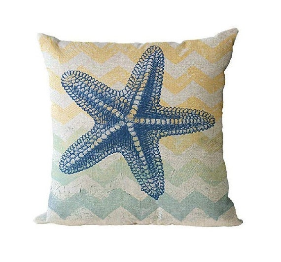 beachy pillows