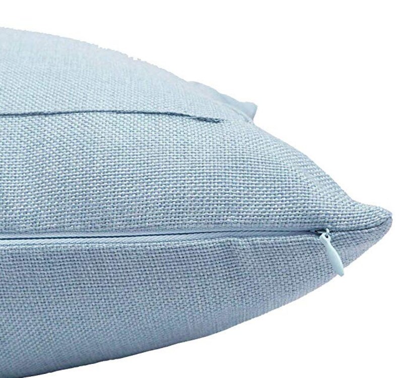 Baby Blue Throw Pillow Cover Baby Blue Throw Pillows Baby Etsy