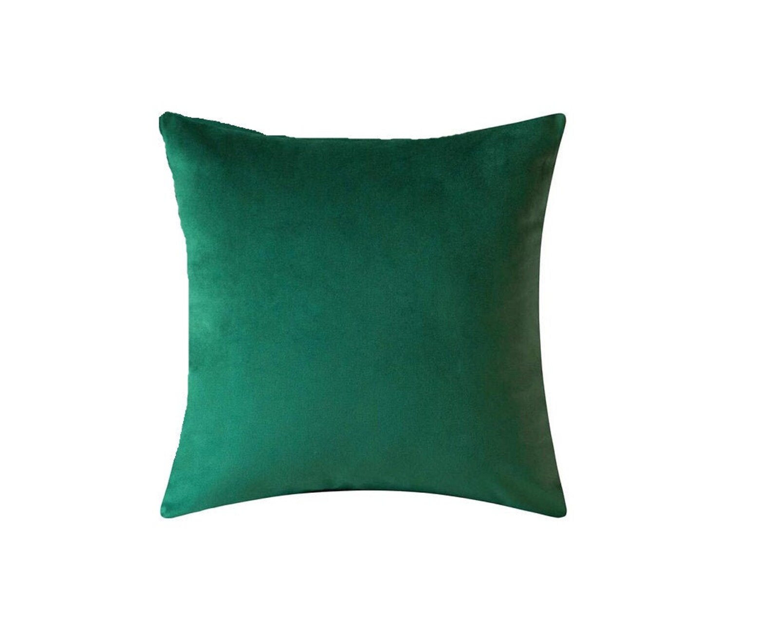 Dark Green Throw Pillow Cover Dark Green Pillow Covers Etsy