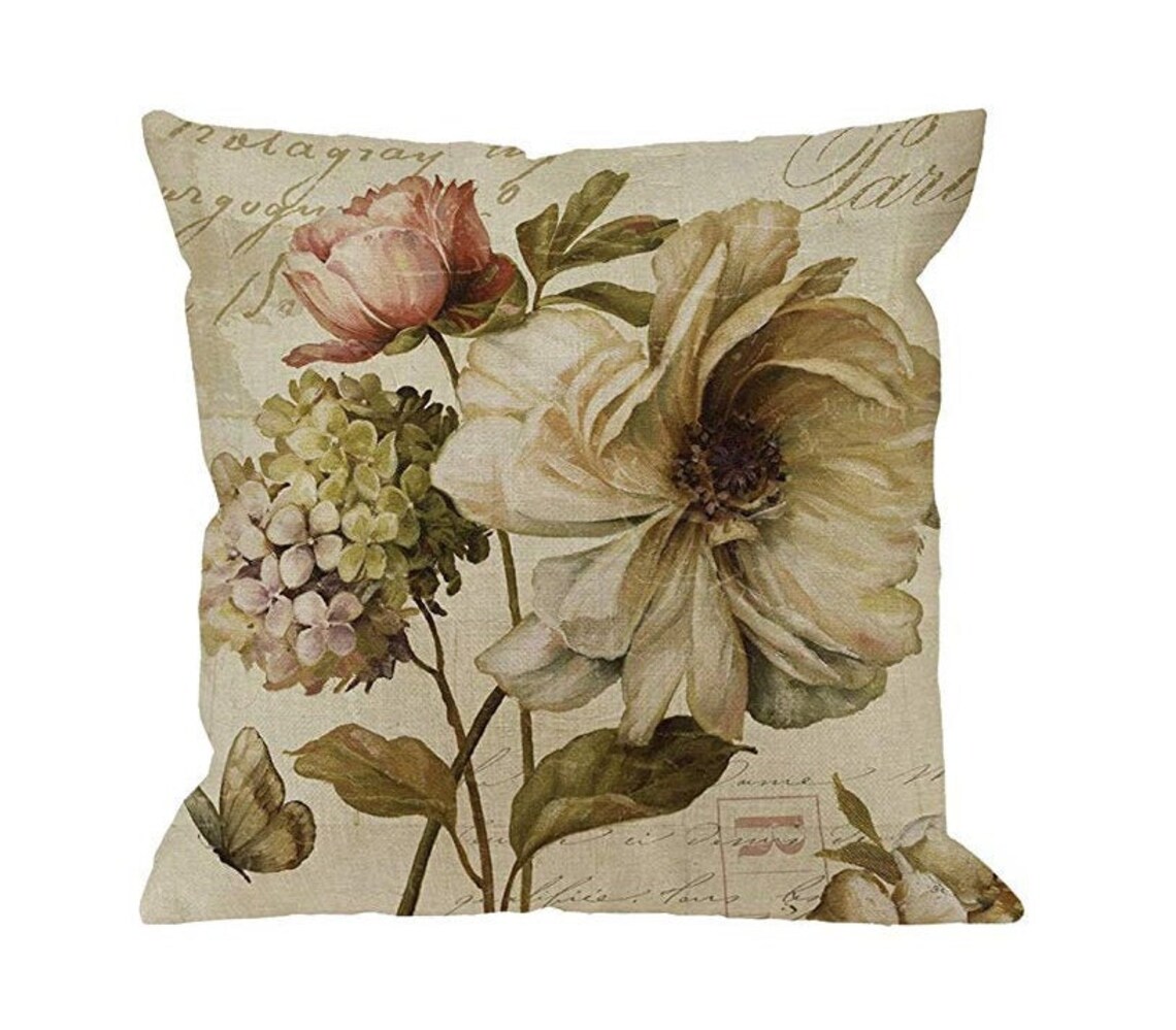 French Country Pillow Cover French Country Throw Pillows Etsy