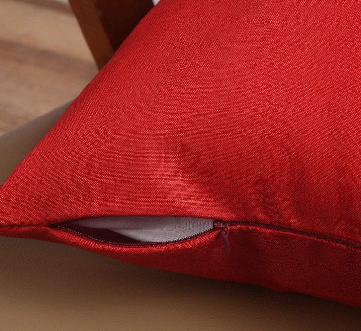 Waterproof Outdoor Pillow Covers 18x18 Zippered Outdoor Etsy