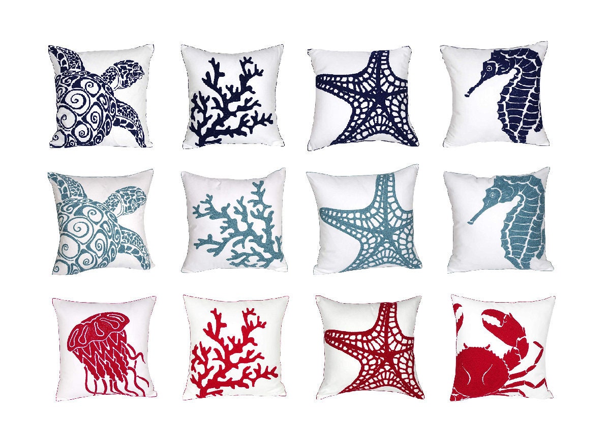 cushions beach theme