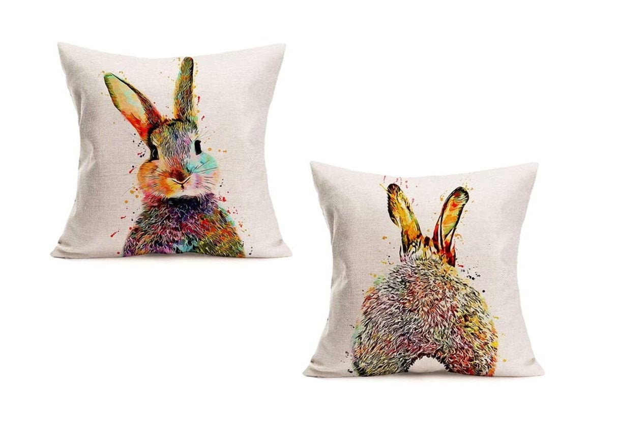 New Custom Easter Eggs Pillow Case Sofa Cushion Cover for Home