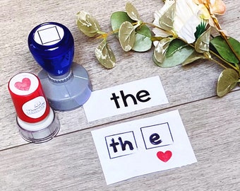 Heart Word Mapping Practice : Orthographic Mapping for 110 Sight Words ...
