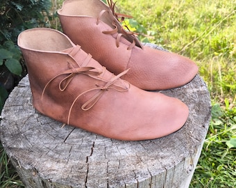 Medieval shoes of the 13 - 14th century