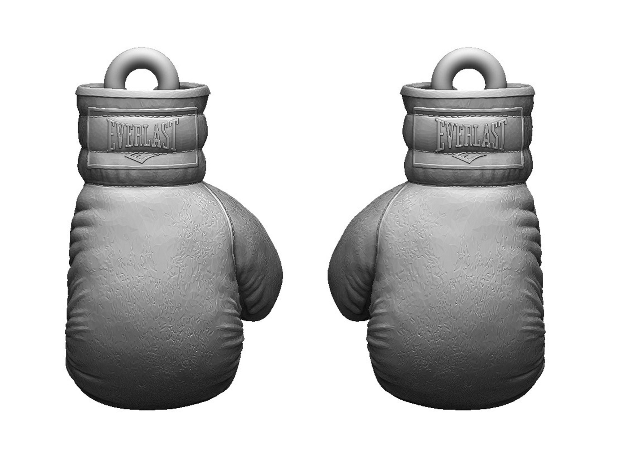 CAD Pendant Boxing Gloves 3D Print STL Model Digital Etsy