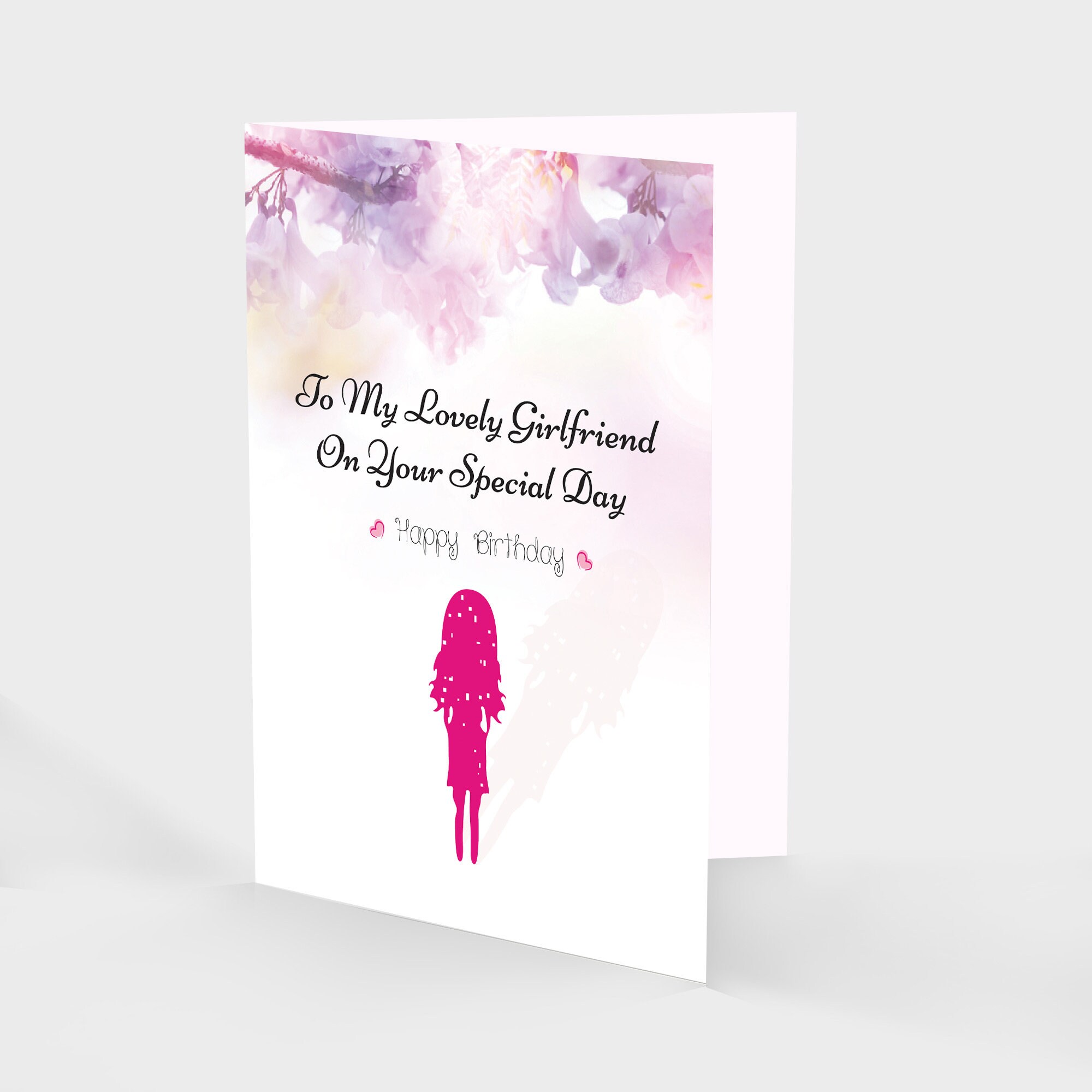 Printable Birthday Card for Girlfriend, Ready to Download and Print ...