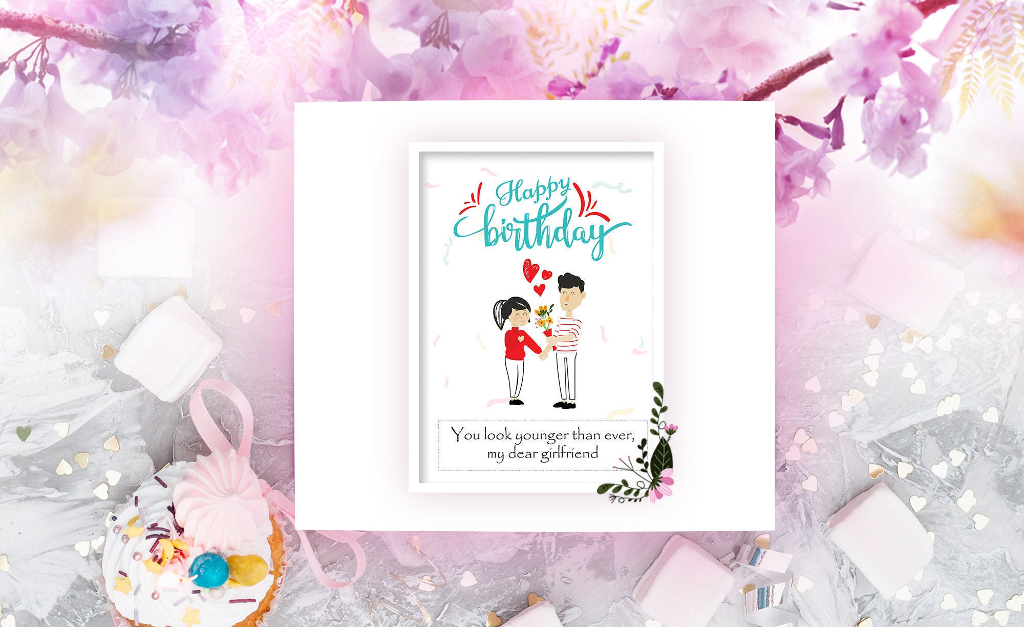 Birthday Card for Her, Birthday Card for Her Printable, Birthday Card ...