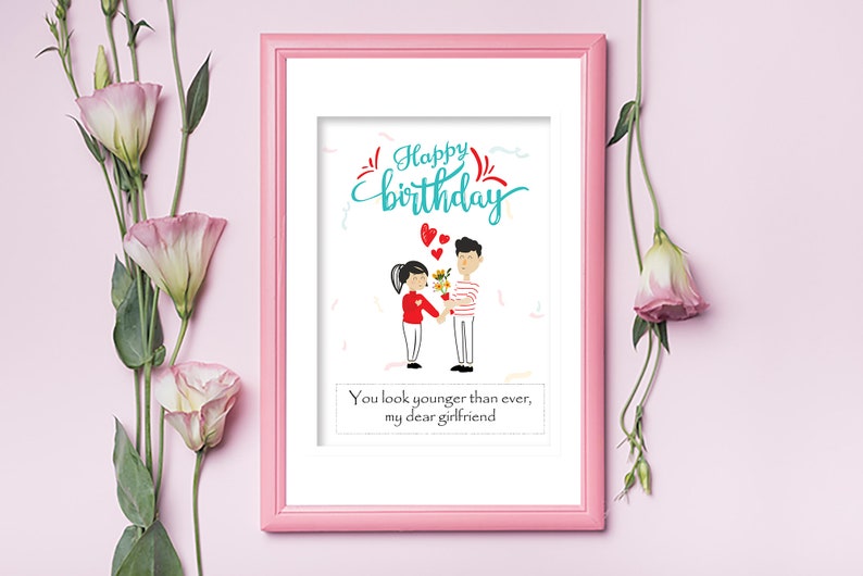 Birthday Card for Her, Birthday Card for Her Printable, Birthday Card ...