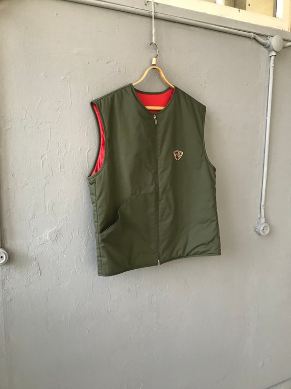 Vintage 90s Reversible Vest Mens Hunting Vest XL … - image 4