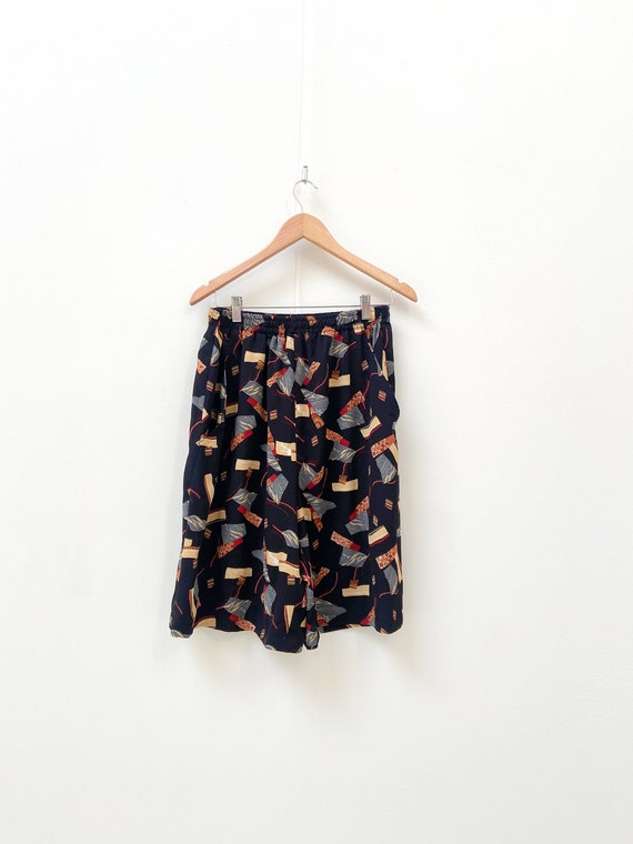 Vintage 90s Printed Shorts Women Colorful Shorts … - image 2