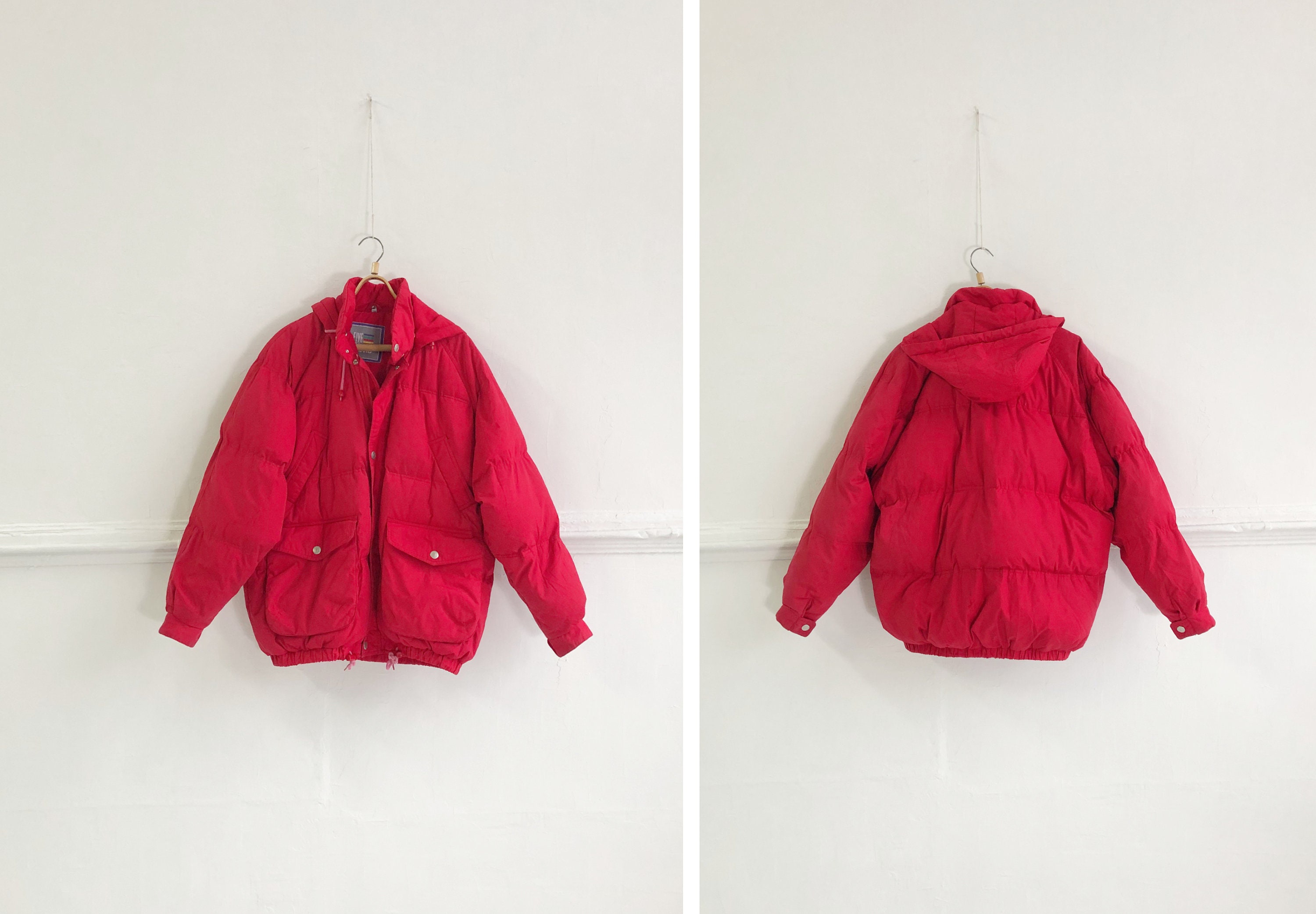 Buy Louis Vuitton 21AW Technical Mirror Puffer Jacket Technical Mirror Puffer  Down Jacket Red RM212 E70 HLB90E 50 Red from Japan - Buy authentic Plus  exclusive items from Japan