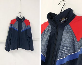 80s Colorblock Windbreaker: Vintage Terinit Sportswear Jacket (M/L)