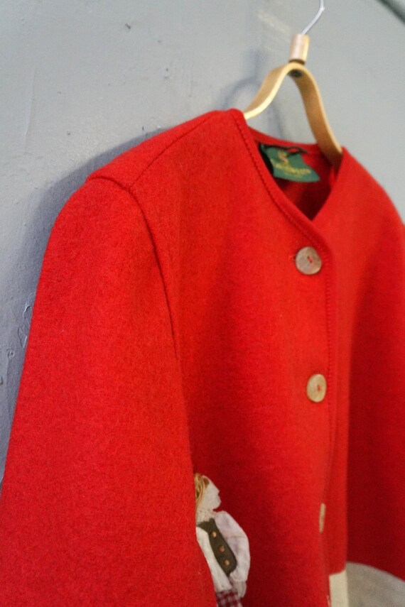 Vintage Wool Coat Womens Wool Jacket Austrian Woo… - image 5