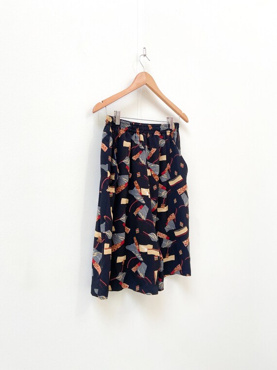 Vintage 90s Printed Shorts Women Colorful Shorts … - image 3