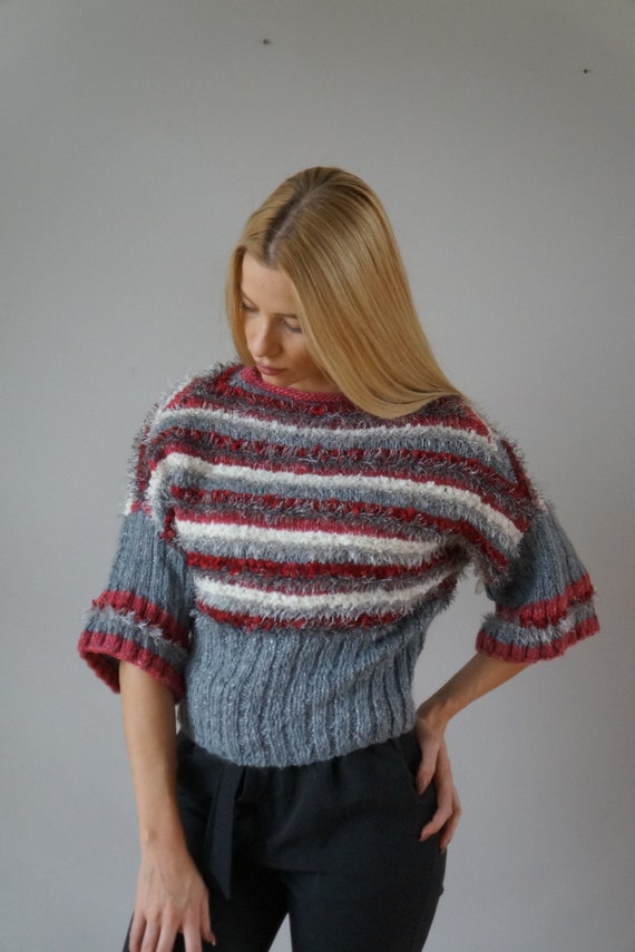 Fuzzy 90s cheap sweater
