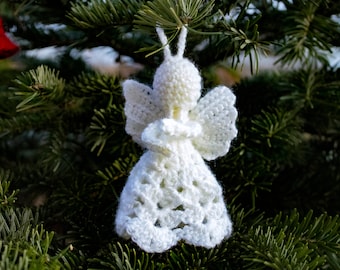 Christmas decoration - Crochet angel