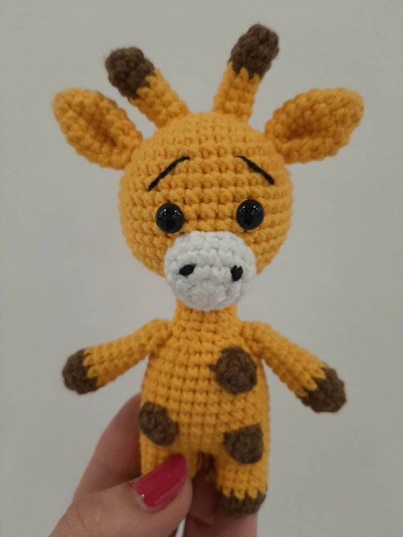 yellow giraffe stuffed animal