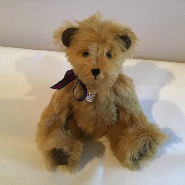 The Patrick handmade Golden Mohair Teddy Bear