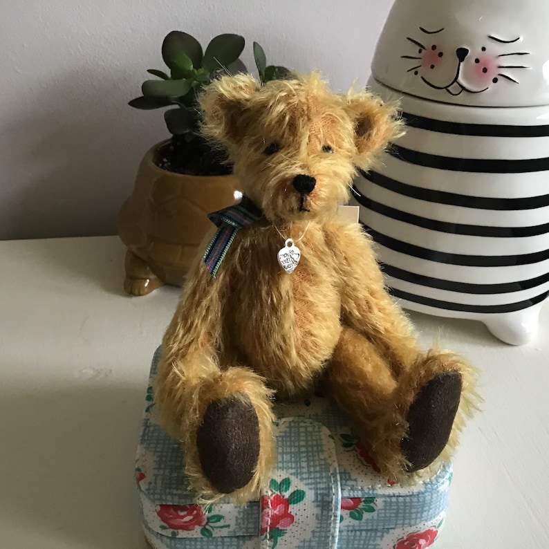 The Newton Handmade Teddy Bears golden brown