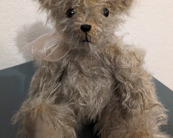 Vintage Merrythought Teddy Bear Golden Mohair, Mid 20th Century