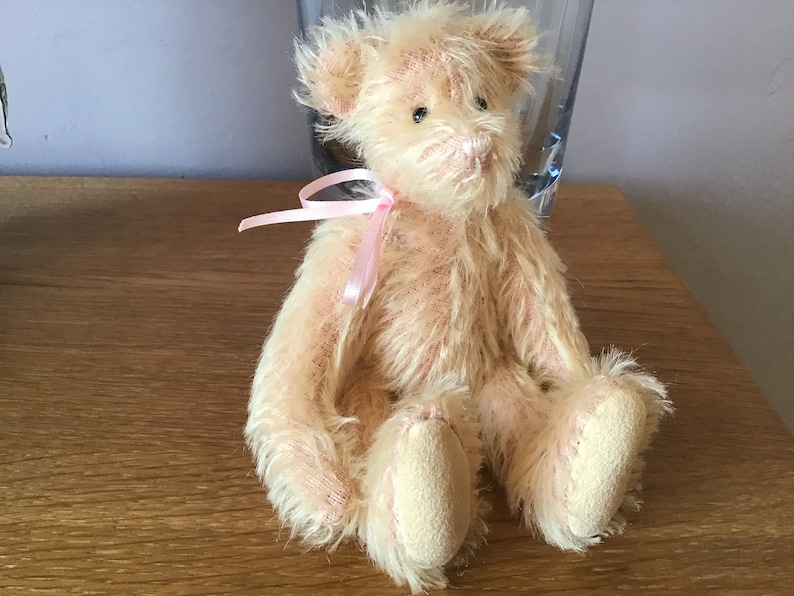 The Newton Handmade Teddy Bears french pink