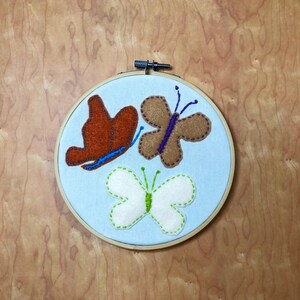 Felt Butterflies